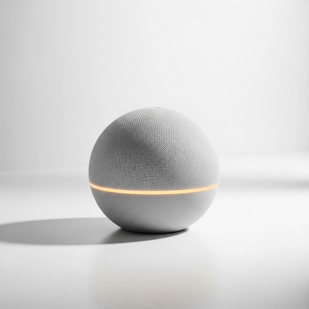 The ARMORA Orb, a small grey hub with an amber ring
